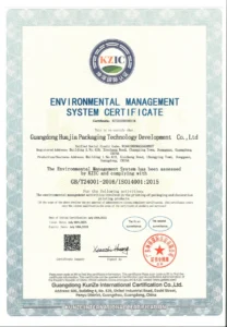 ISO 14001 document