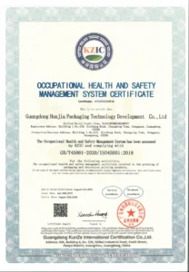 ISO 45001 document